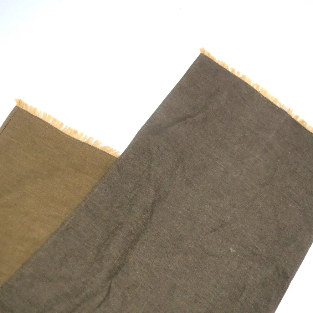 WEST ELM TABLE CLOTH RUNNER BROWN TABLE CLOTH color block